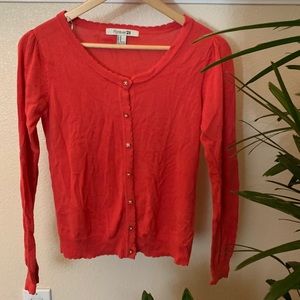 Vintage Pink/coral cardigan